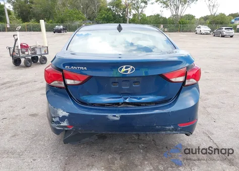 2014 Hyundai Elantra Se z USA, uszkodzony, nr VIN KMHDH4AE4EU164472